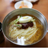 면발이 탱탱한 냉우동 
