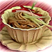Cold sesame noodles